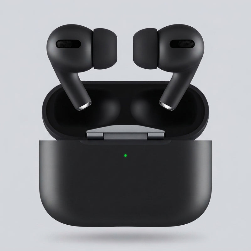 Zantronic Pro Wireless Earbuds (Matte Black) – Touch Control, ENC Mic, Fast Charging Case