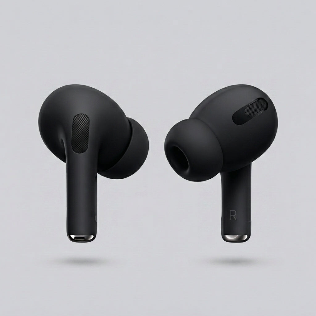 Zantronic Pro Wireless Earbuds (Matte Black) – Touch Control, ENC Mic, Fast Charging Case