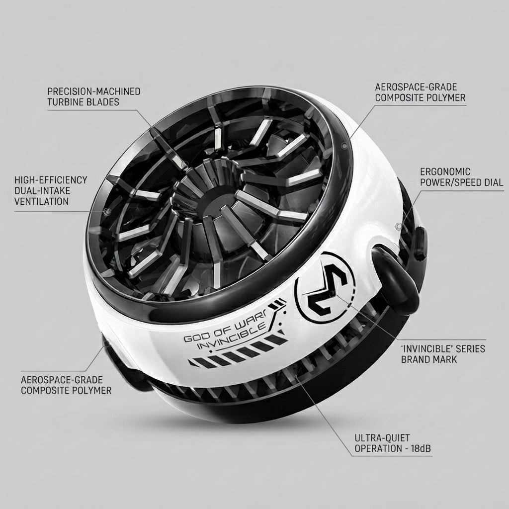 Zantronic CX-03 Magnetic Cooling Fan with 15W Wireless Fast Charging