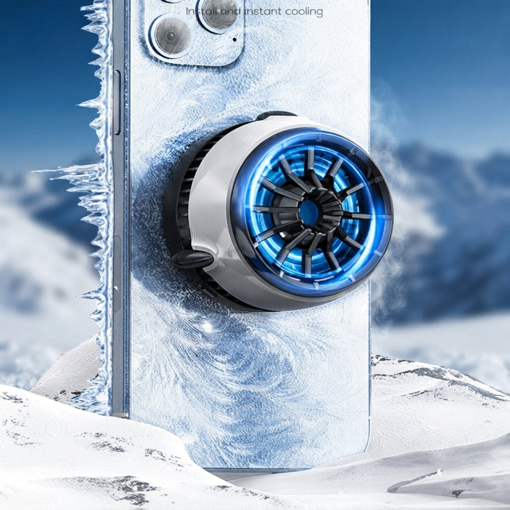 Zantronic CX-03 Magnetic Cooling Fan with 15W Wireless Fast Charging